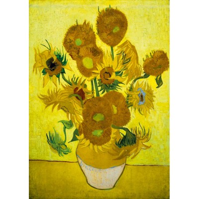 Puzzle  Art-by-Bluebird-60003 Vincent Van Gogh - Sunflowers, 1889
