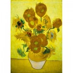 Puzzle  Art-by-Bluebird-60003 Vincent Van Gogh - Sunflowers, 1889