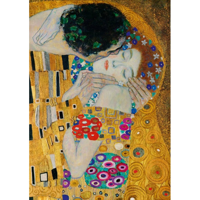 Puzzle Art-by-Bluebird-60079 Gustave Klimt - The Kiss (detail), 1908