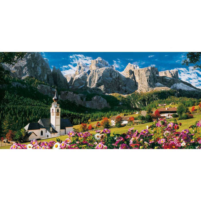 Puzzle Clementoni-38007 Italie, Les Dolomites