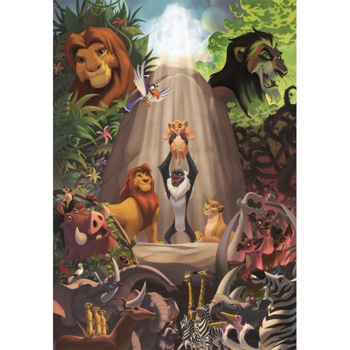 Puzzle Clementoni-39902 Le Roi Lion
