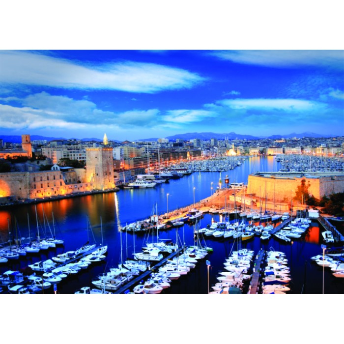 Puzzle Dtoys-74720 Port de Marseille, France