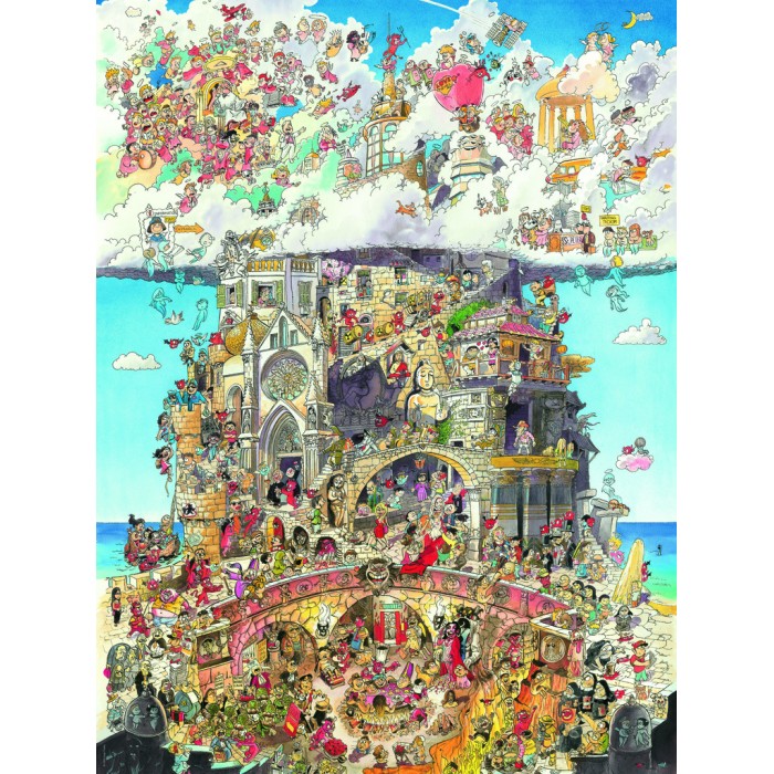 Puzzle Heye-29118 Prades : Paradis et Enfer