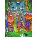  Heye-29284 Jigsaw Puzzle - 1000 Pieces - Mordillo : Cheers !