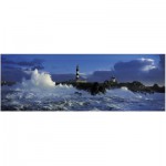  Heye-29286 Jigsaw Puzzle - 1000 Pieces - Panoramic - Jean Guichard : Creach Lighthouse, Brittany, France