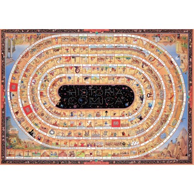  Heye-29341 Jigsaw Puzzle - 4000 Pieces - Degano : The Spiral of History - Opus 1