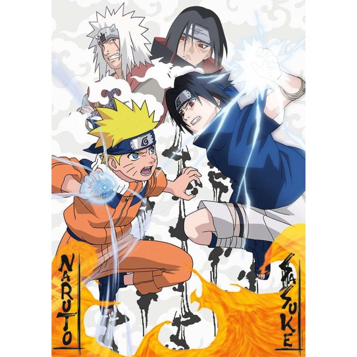 Puzzle Nathan-00906 Naruto vs. Sasuke