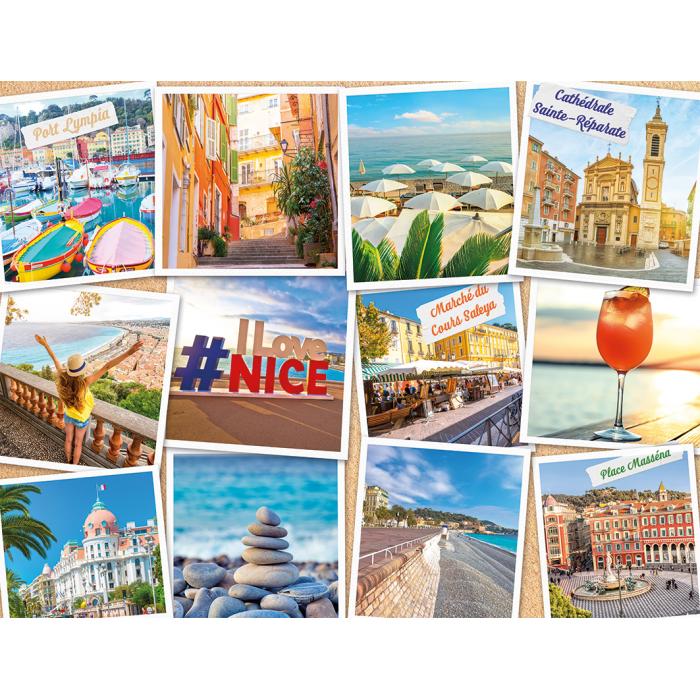 Puzzle Nathan-01613 Nice, Côte d'Azur