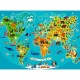 Jig-and-Puz - Pièces XXL - La Carte du Monde des Animaux