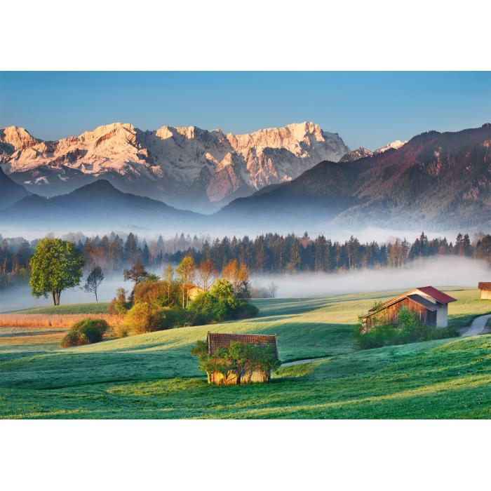 Puzzle Schmidt-Spiele-59762 Garmisch-Partenkirchen, Murnauer Moos