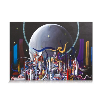 Puzzle  Star-Puzzle-0547 The Moon City