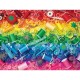 Jig-and-Puz - Pièces XXL - Arc-en-Ciel de Couture