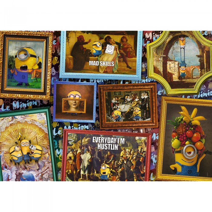 Puzzle Trefl-10744 La galerie des minions